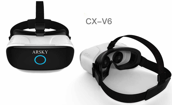 ARSKY CX-V6 Pin Polymer thực tế ảo 3D Kính tai nghe Bluetooth WiFi Màn hình 2K
