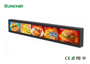 Bảng hiệu kỹ thuật số Kệ màn hình LCD Hiển thị màn hình LED siêu rộng