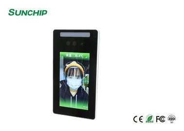 LCD Hiển thị bảng hiệu kỹ thuật số Nhận dạng khuôn mặt Nhiệt kế hồng ngoại cho lối ra