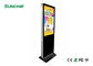 Màn hình LCD cảm ứng đa điểm trong nhà UHD Màn hình hiển thị quảng cáo đứng trên sàn Kiosk