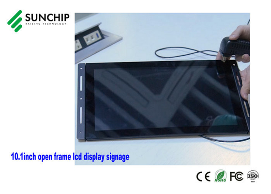 Vỏ kim loại WIFI LAN BT HD Màn hình LCD khung mở 4G RK3288 3568 để hiển thị quảng cáo