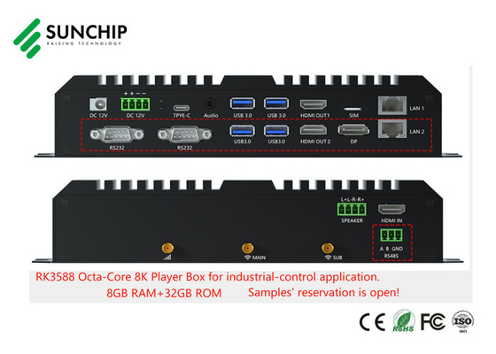 Thanh kéo dài 19,1 inch Màn hình LCD hiển thị tín hiệu số với WIFI 4G LAN Tùy chọn