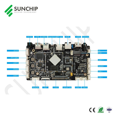 RK3566 Android 11 Bảng nhúng Màn hình 4K cho màn hình cảm ứng LCD Bo mạch chủ công nghiệp Bảng mạch PCBA cho bảng hiệu kỹ thuật số